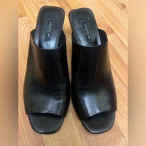 Lafayette 148 New York Leather Mule wedges